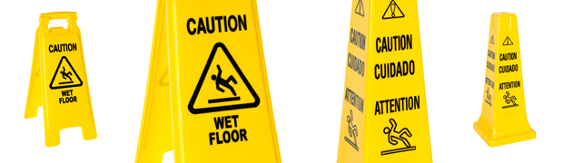 Photo Of Caution Signs For A NYC Accident Attorney - Carro, Carro & Mitchell LLP